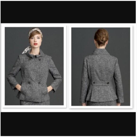 Banana Republic Mad Men Collection Suit Jacket Size 10 - Picture 5 of 10